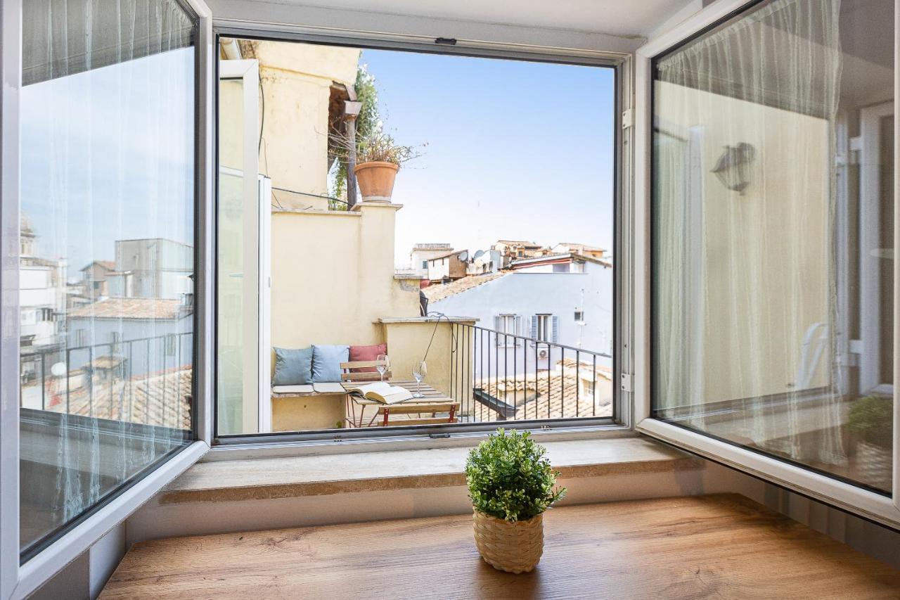 Campo De' Fiori Penthouse-Rental In Roma Ngoại thất bức ảnh